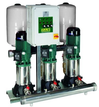 Насосная установка повышения давления воды DAB 1-2-3 KVC
