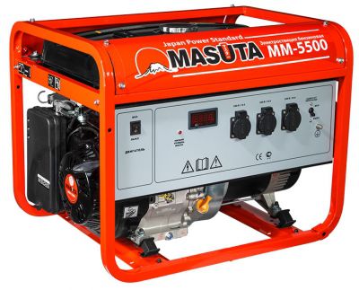 Установка генераторная бензиновая MM-5500 MASUTA