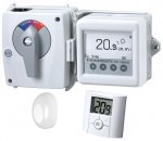 Погодозависимый регулятор отопления Thermomatic EC Home WLO с уличным и беспроводным комнатным датчиками