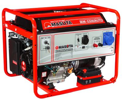 Установка генераторная бензиновая MM-5500 AUTO MASUTA
