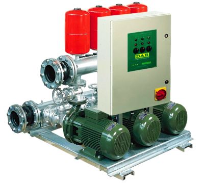 Насосная установка повышения давления воды DAB 1-2-3 K