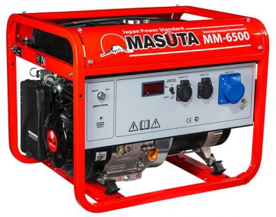 Установка генераторная бензиновая MM-6500 MASUTA