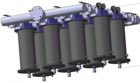 Система фильтрации дизельного топлива Танкер до 270 л/мин